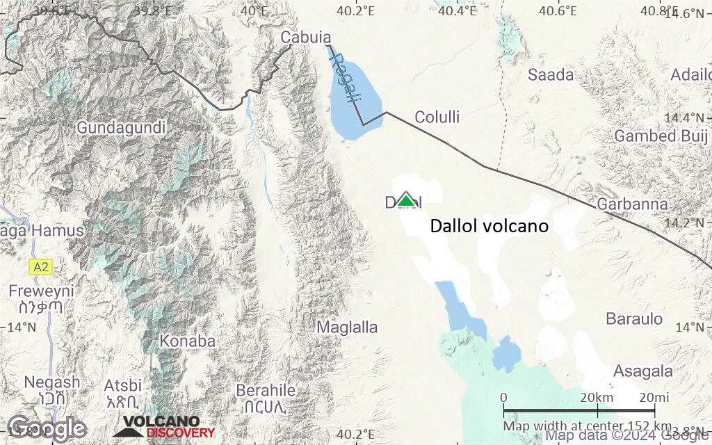 Terrain-type map of Dallol volcano (local scale small)