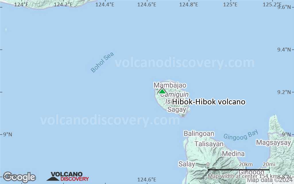 Terrain-type map of Hibok-Hibok volcano (local scale small)