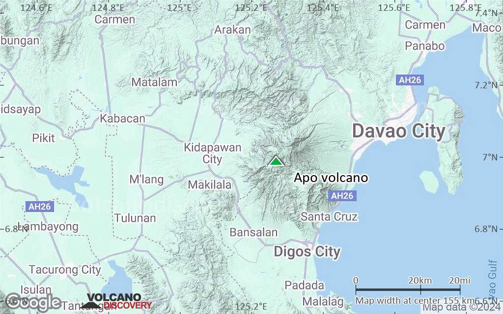 Terrain-type map of Apo volcano (local scale small)