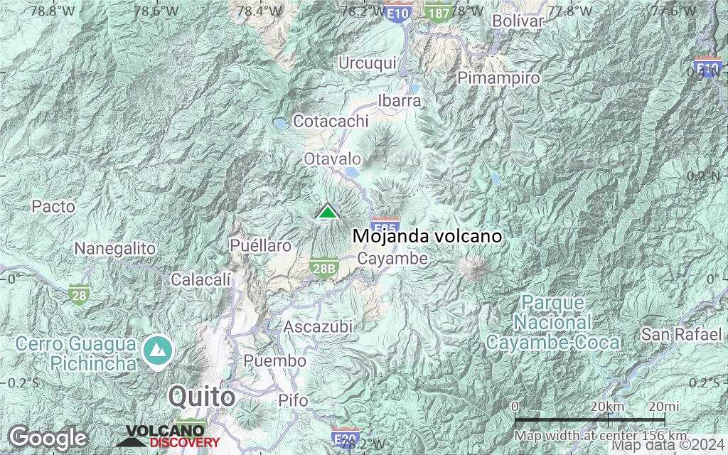 Terrain-type map of Mojanda volcano (local scale small)