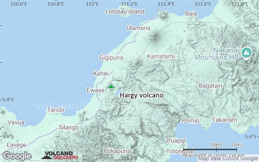 Terrain-type map of Hargy volcano (local scale small)
