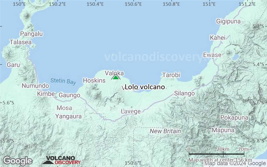Terrain-type map of Lolo volcano (local scale small)