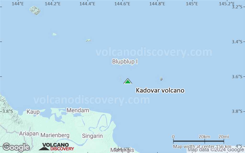 Terrain-type map of Kadovar volcano (local scale small)