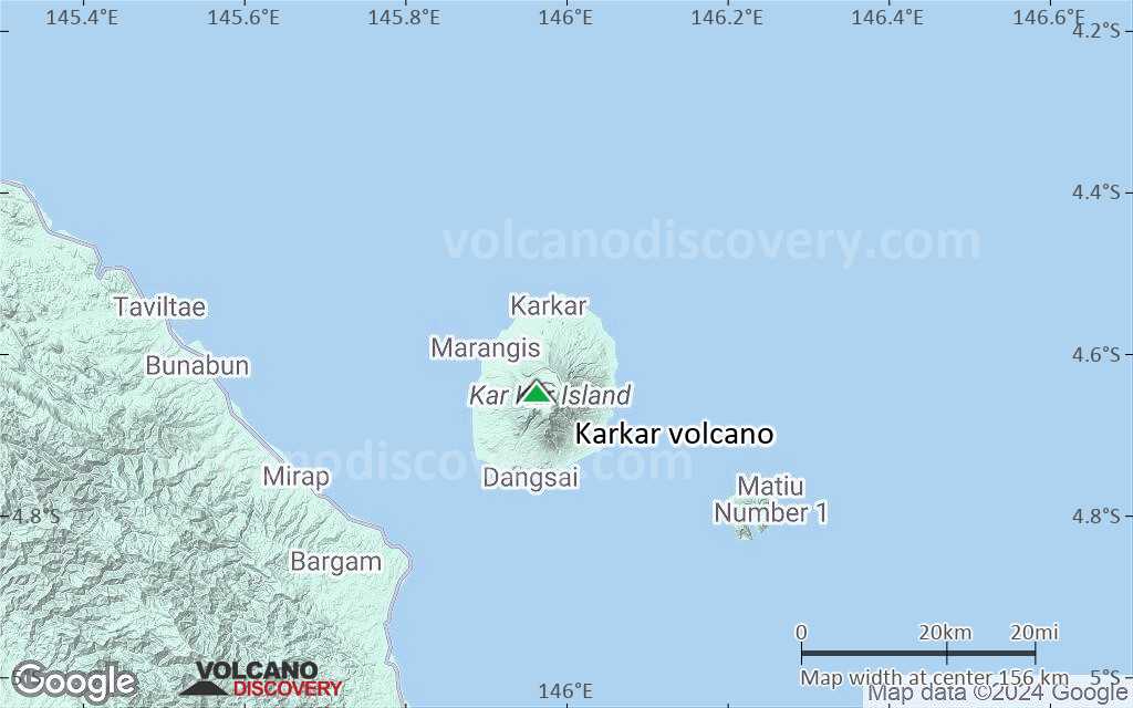 Terrain-type map of Karkar volcano (local scale small)