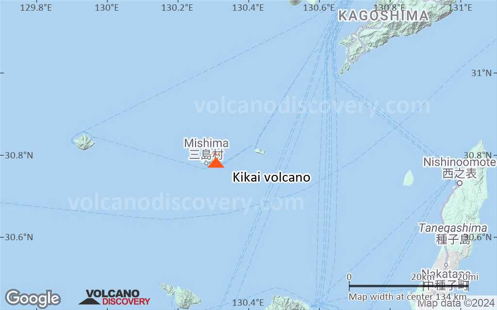 Terrain-type map of Kikai volcano (local scale small)