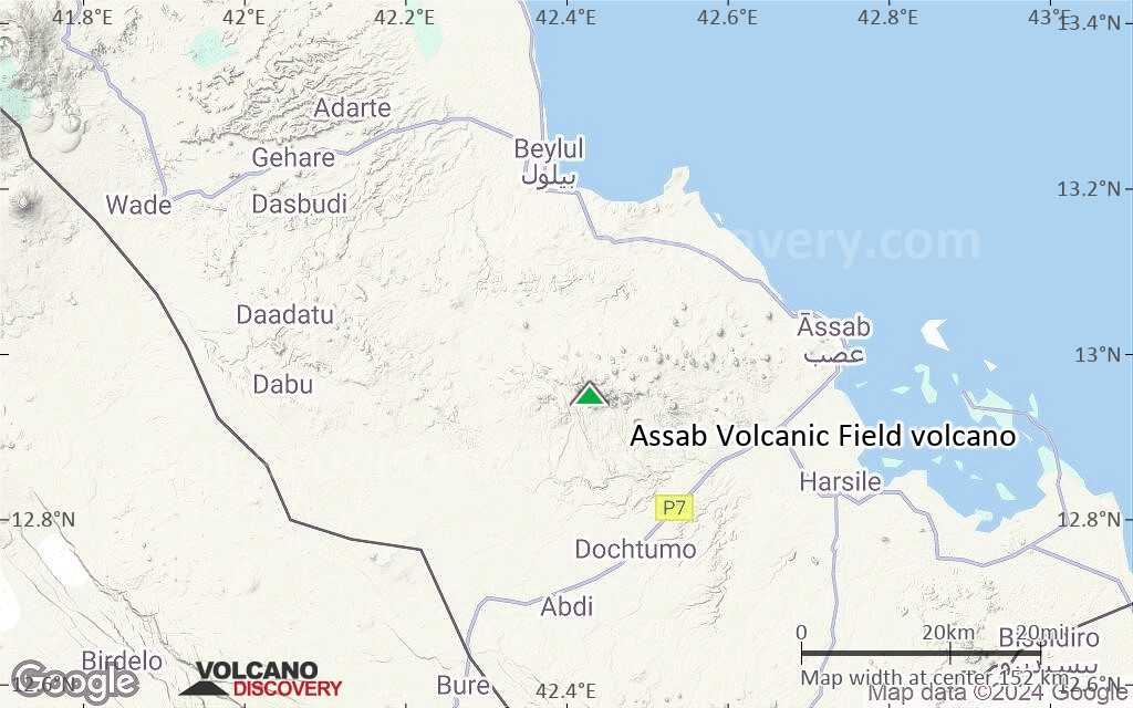 Terrain-type map of Assab Volcanic Field volcano (local scale small)