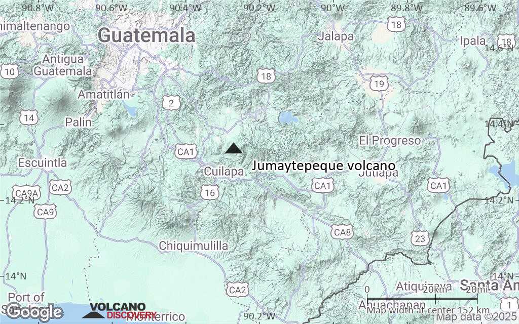 Terrain-type map of Jumaytepeque volcano (local scale small)