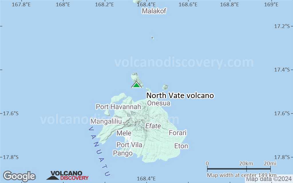 Terrain-type map of North Vate volcano (local scale small)