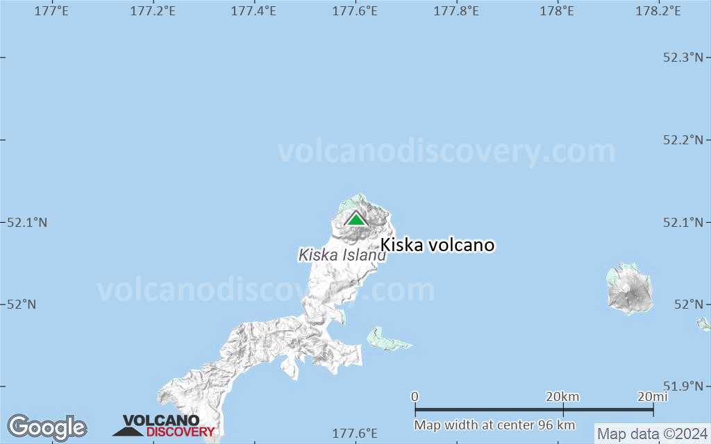 Terrain-type map of Kiska volcano (local scale small)