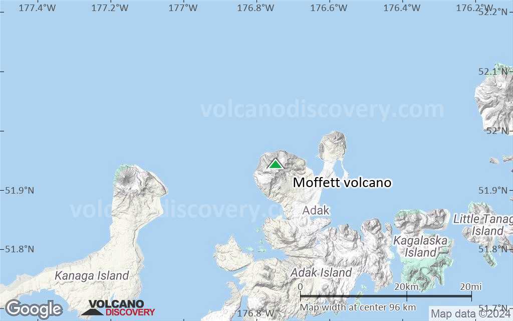 Terrain-type map of Moffett volcano (local scale small)