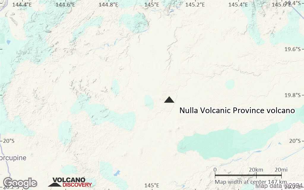 Terrain-type map of Nulla Volcanic Province volcano (local scale small)