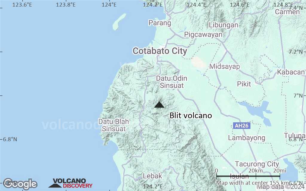 Terrain-type map of Blit volcano (local scale small)