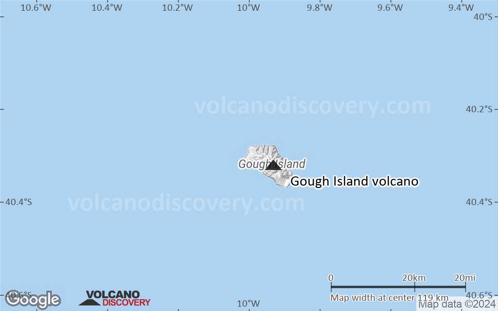 Terrain-type map of Gough Island volcano (local scale small)