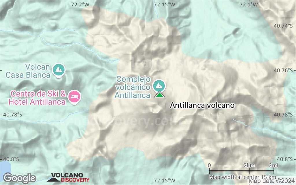 Terrain-type map of Antillanca volcano (scale of approx. 10-20 km)