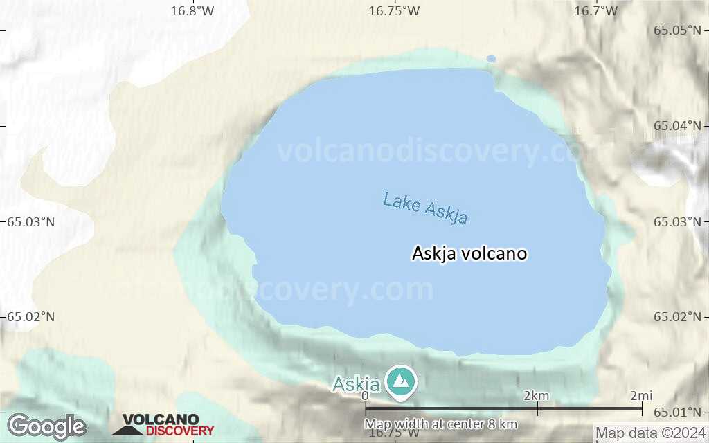 Terrain-type map of Askja volcano (scale of approx. 10-20 km)