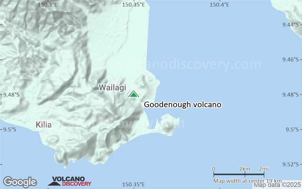 Terrain-type map of Goodenough volcano (scale of approx. 10-20 km)
