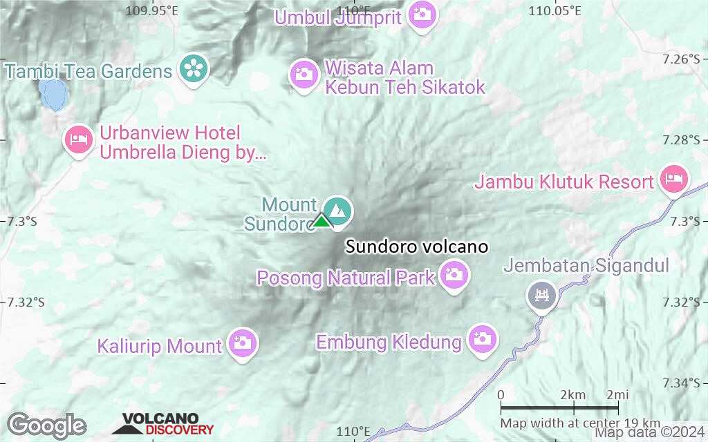 Terrain-type map of Sundoro volcano (scale of approx. 10-20 km)