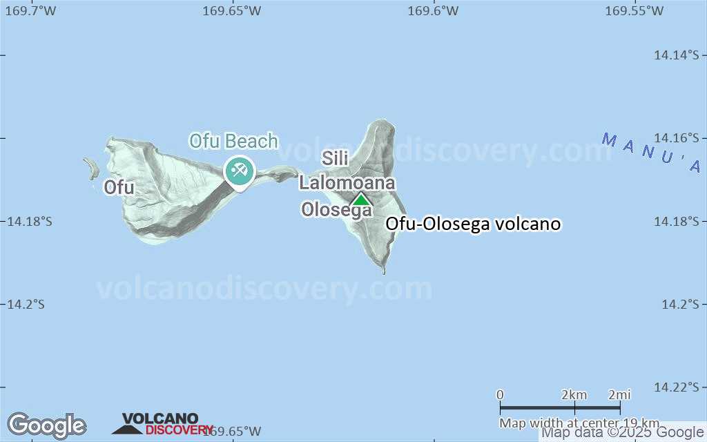 Terrain-type map of Ofu-Olosega volcano (scale of approx. 10-20 km)