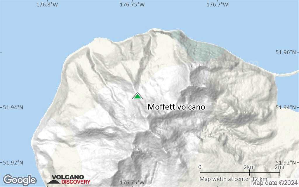 Terrain-type map of Moffett volcano (scale of approx. 10-20 km)