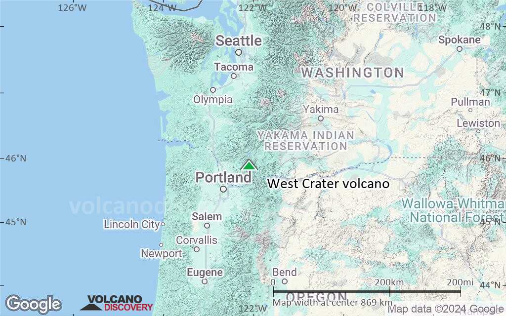 Terrain-type map of West Crater volcano (region scale small)