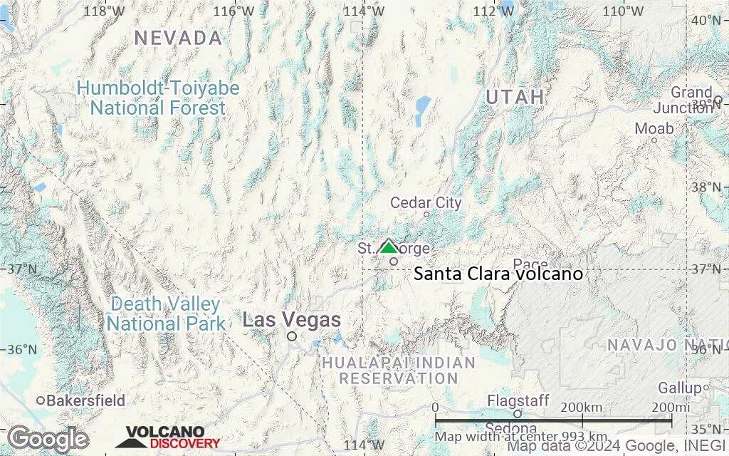 Terrain-type map of Santa Clara volcano (region scale small)
