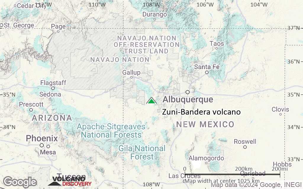 Terrain-type map of Zuni-Bandera volcano (region scale small)