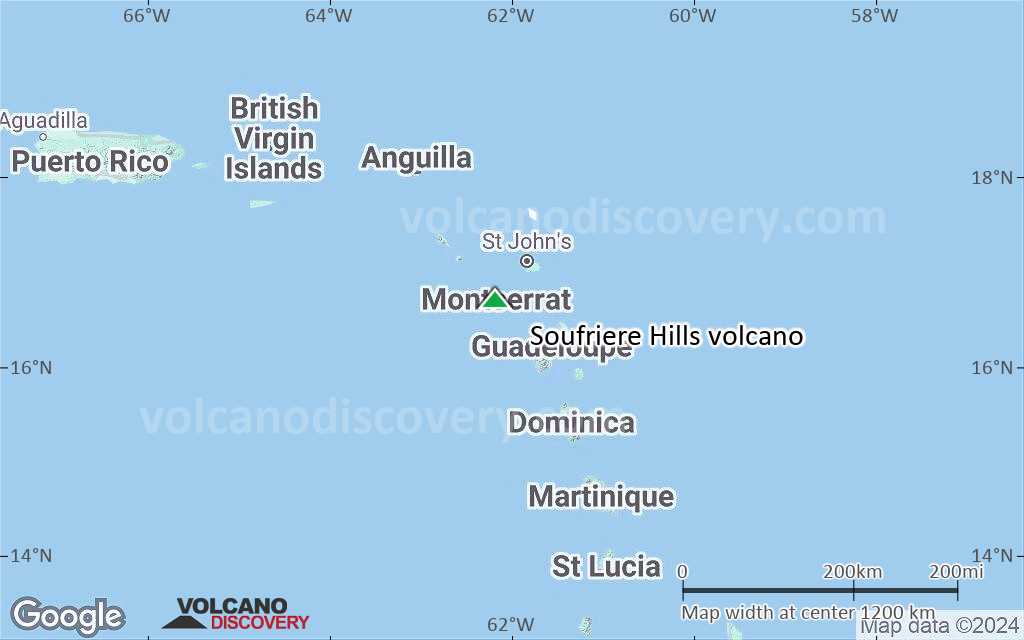 Terrain-type map of Soufriere Hills volcano (region scale small)