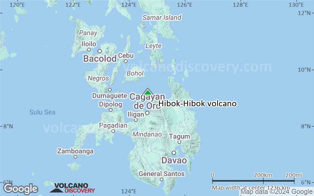 Terrain-type map of Hibok-Hibok volcano (region scale small)