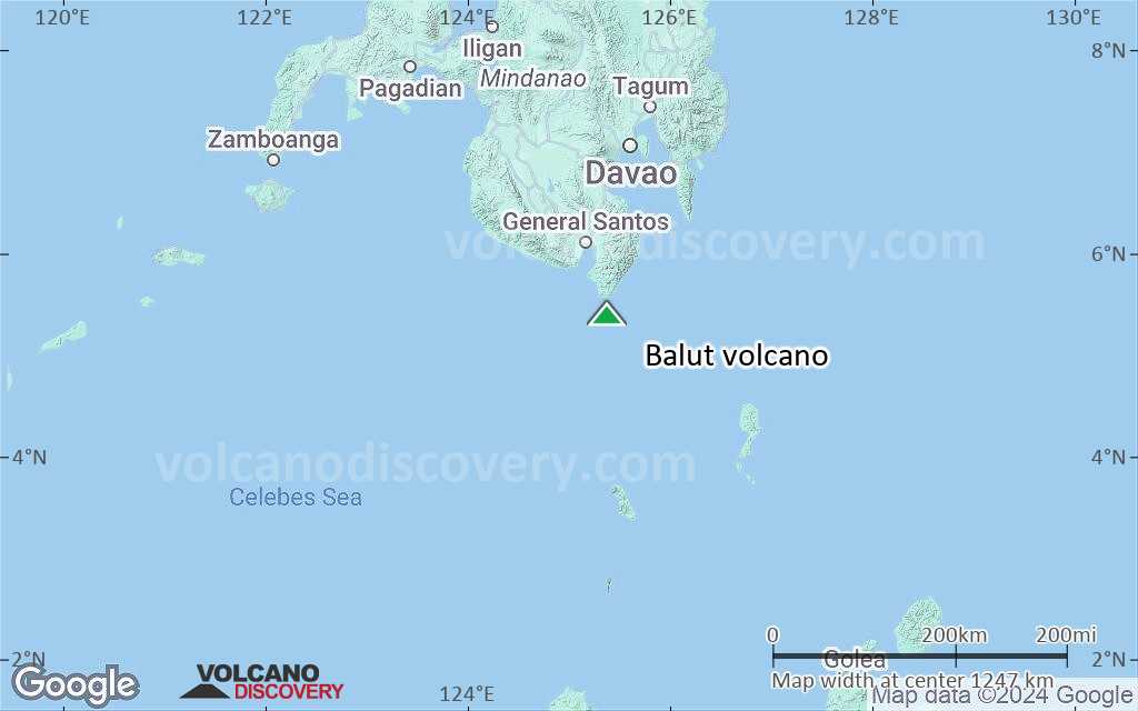 Terrain-type map of Balut volcano (region scale small)