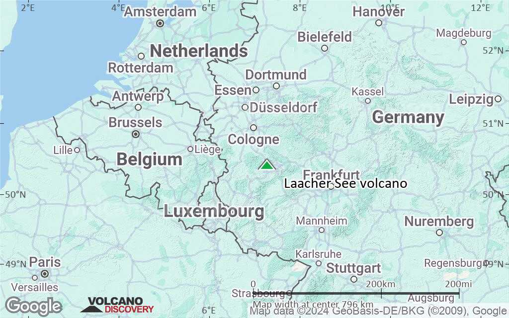 Terrain-type map of Laacher See volcano (region scale small)