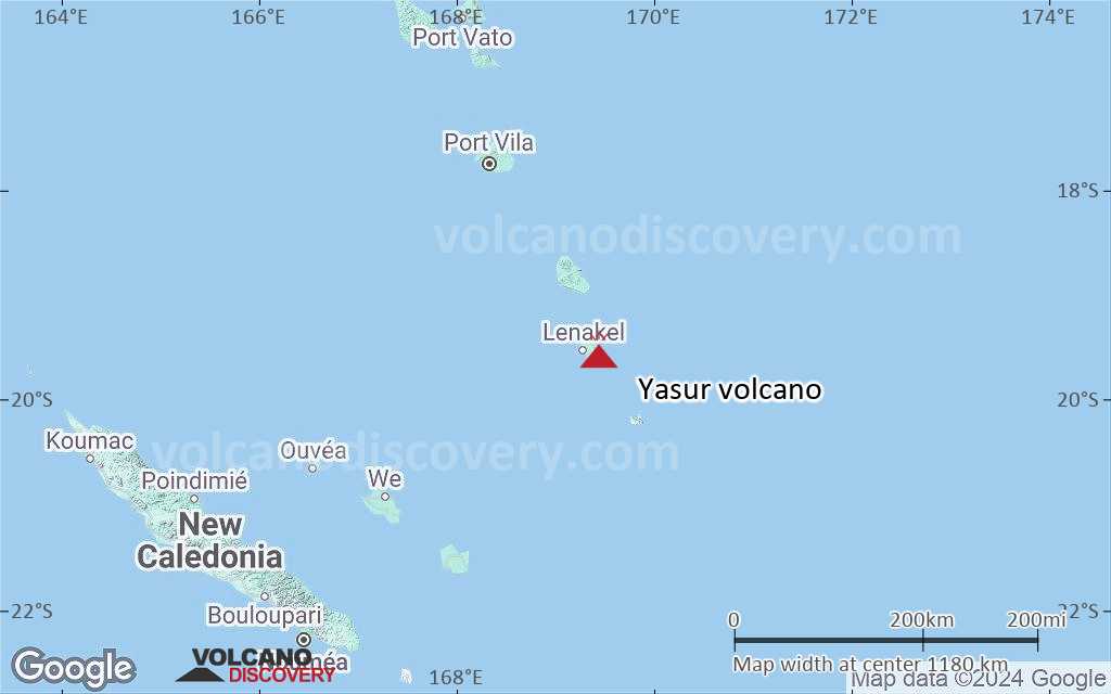 Terrain-type map of Yasur volcano (region scale small)