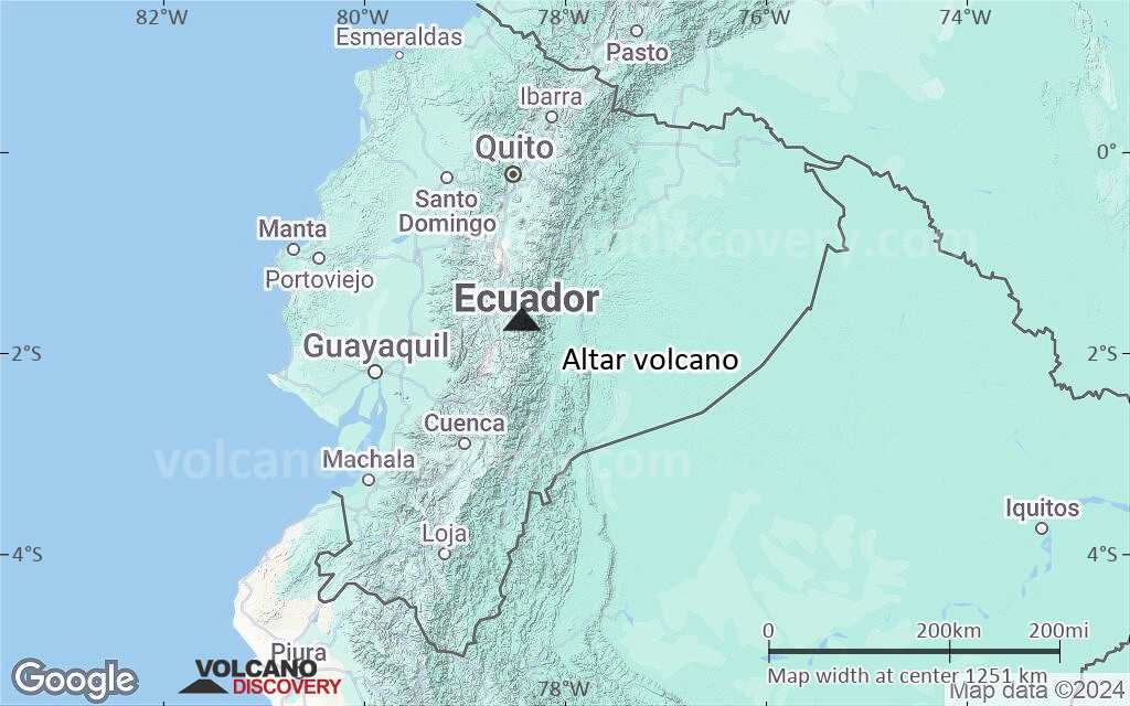 Terrain-type map of Altar volcano (region scale small)