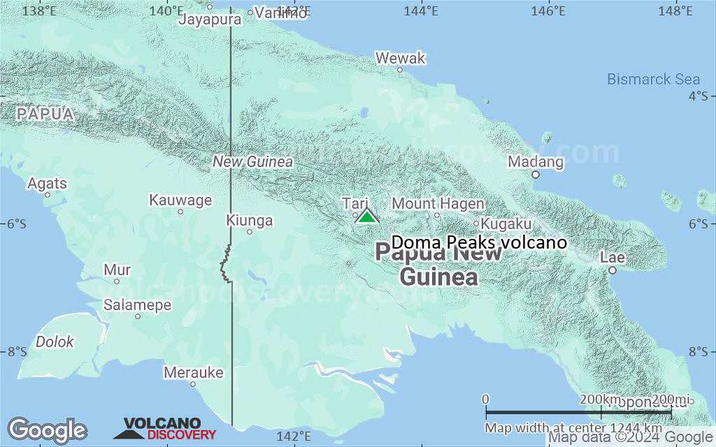Terrain-type map of Doma Peaks volcano (region scale small)