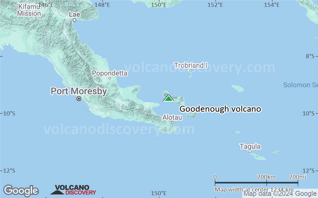 Terrain-type map of Goodenough volcano (region scale small)