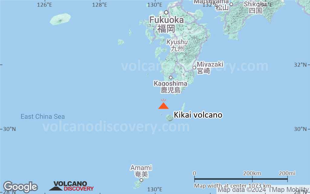 Terrain-type map of Kikai volcano (region scale small)