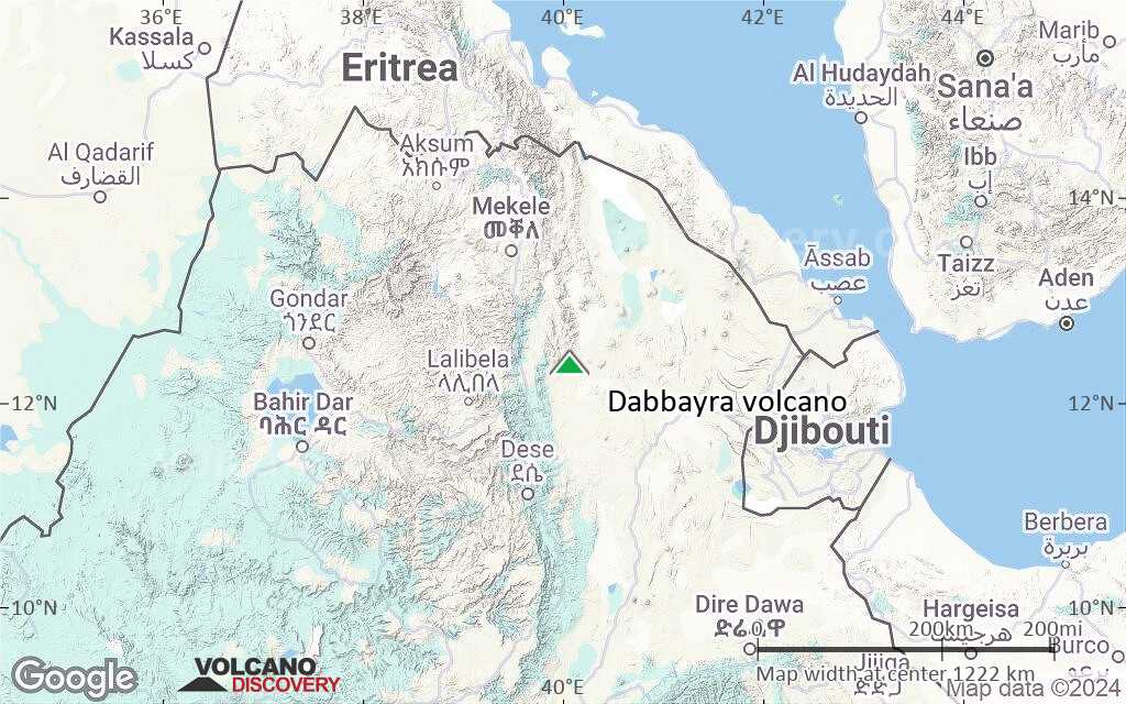 Terrain-type map of Dabbayra volcano (region scale small)