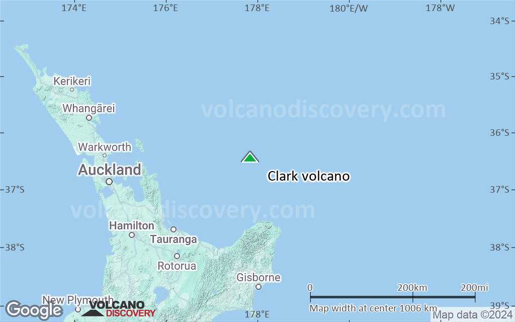 Terrain-type map of Clark volcano (region scale small)