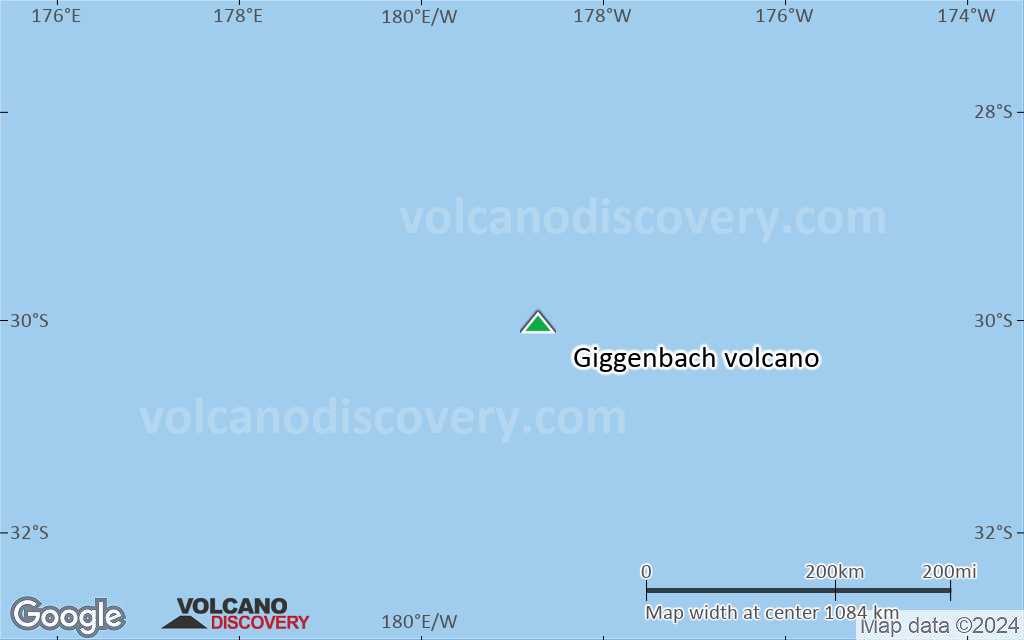 Terrain-type map of Giggenbach volcano (region scale small)