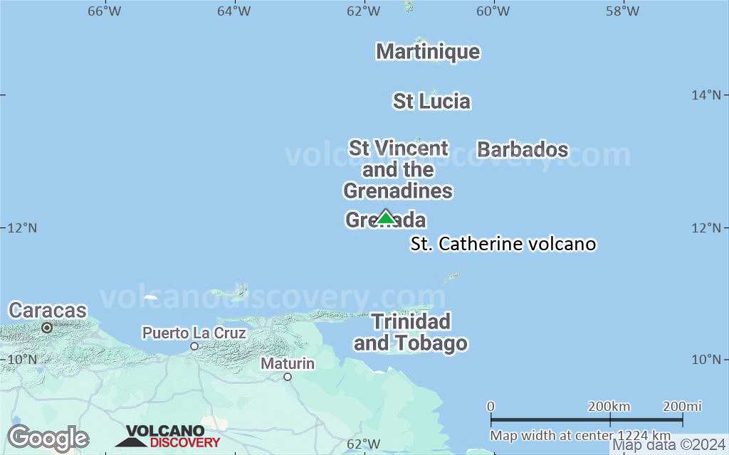 Terrain-type map of St. Catherine volcano (region scale small)