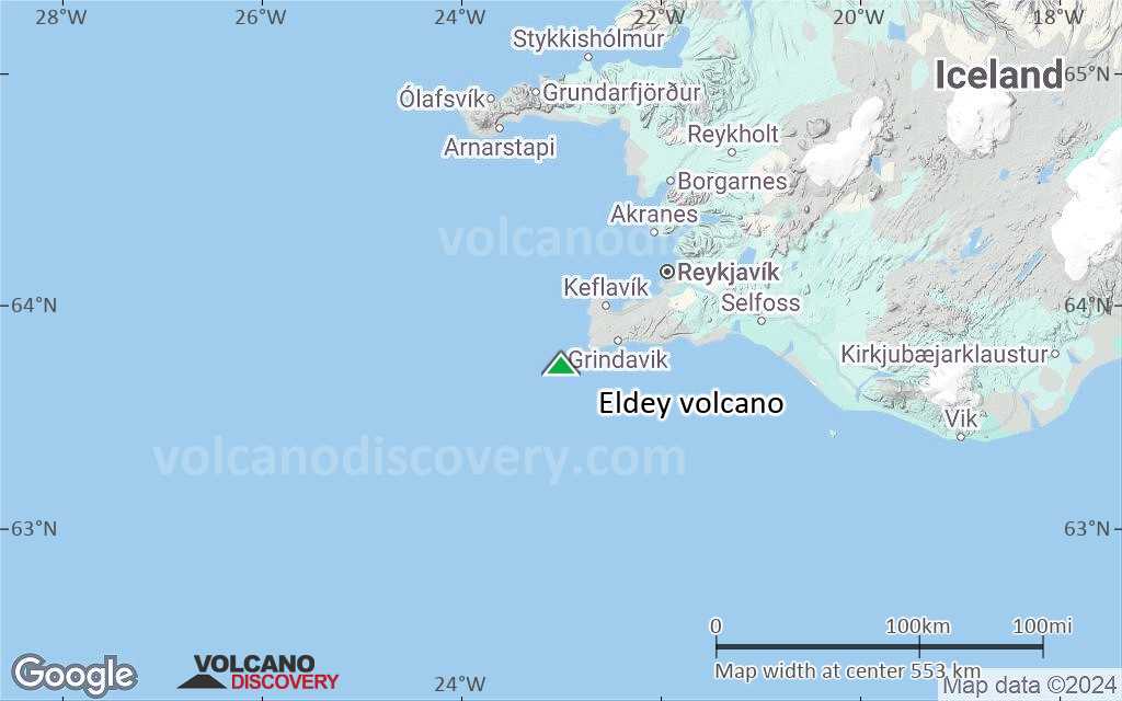Terrain-type map of Eldey volcano (region scale small)
