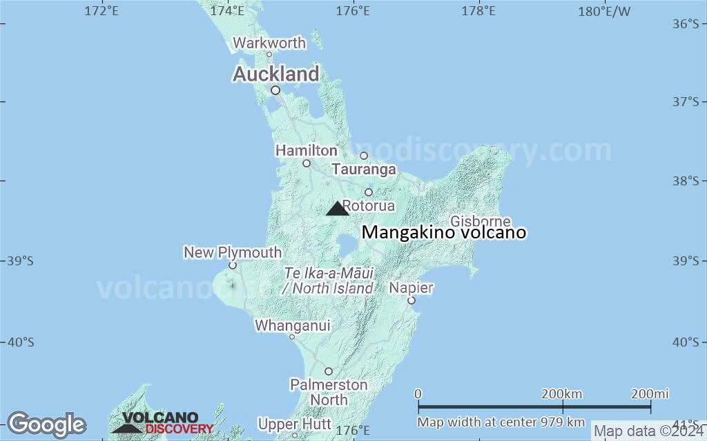 Terrain-type map of Mangakino volcano (region scale small)
