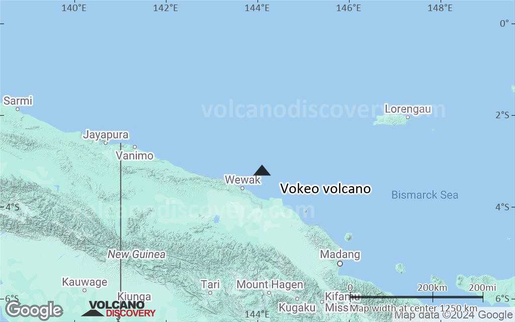 Terrain-type map of Vokeo volcano (region scale small)