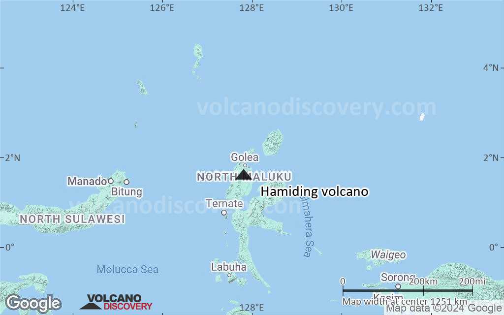 Terrain-type map of Hamiding volcano (region scale small)