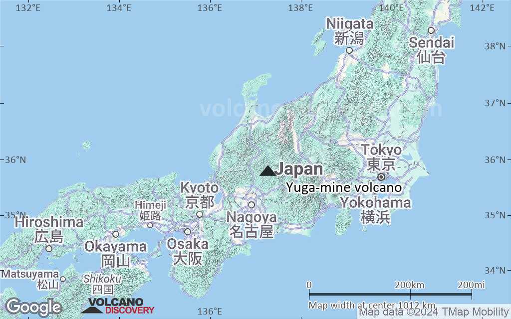 Terrain-type map of Yuga-mine volcano (region scale small)