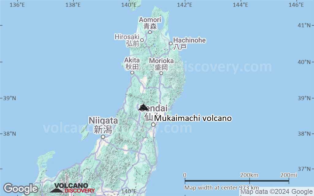 Terrain-type map of Mukaimachi volcano (region scale small)