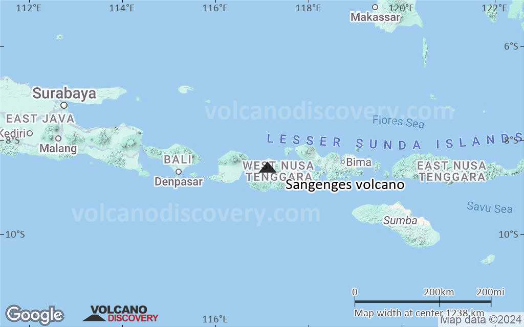Terrain-type map of Sangenges volcano (region scale small)