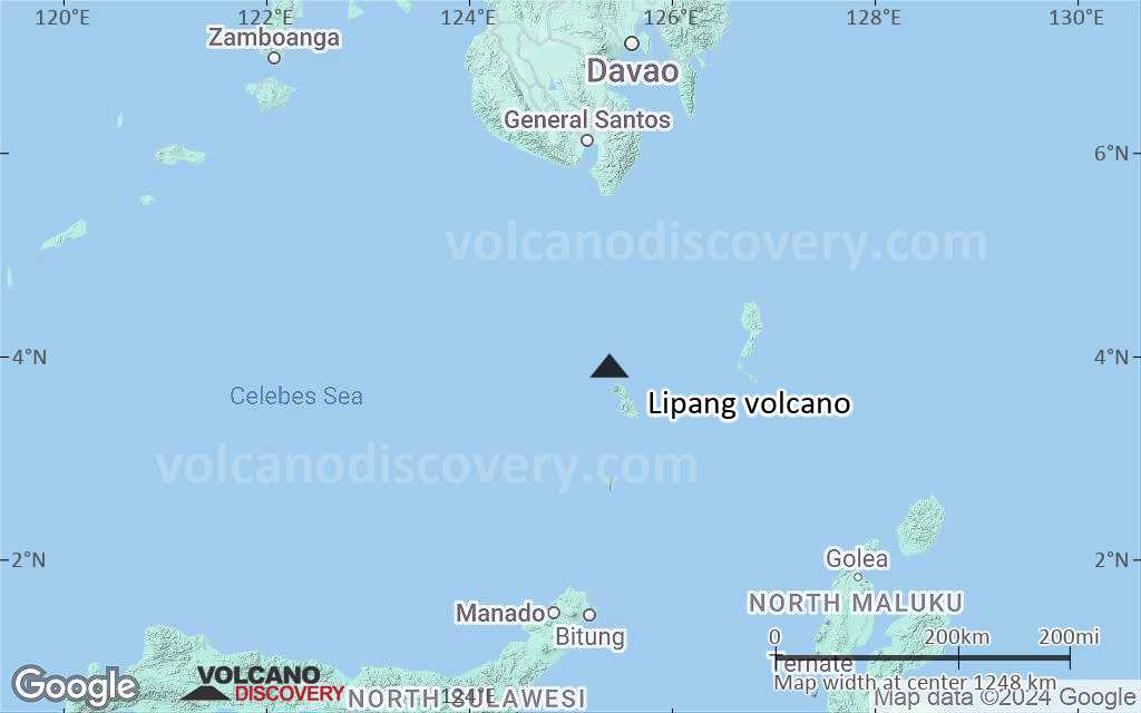 Terrain-type map of Lipang volcano (region scale small)