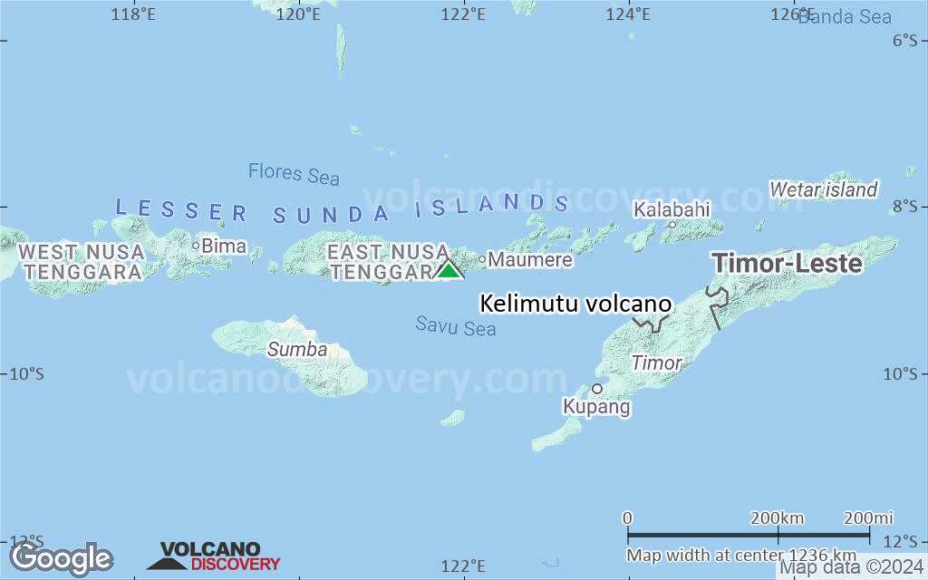 Terrain-type map of Kelimutu volcano (region scale small)