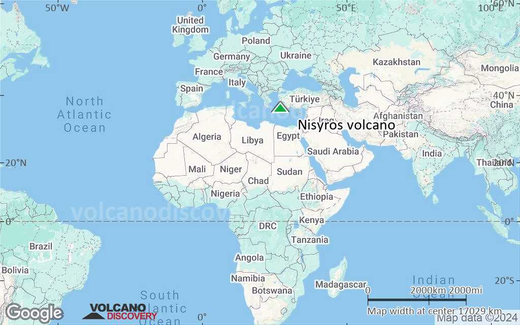 Terrain-type map of Nisyros volcano (world scale)