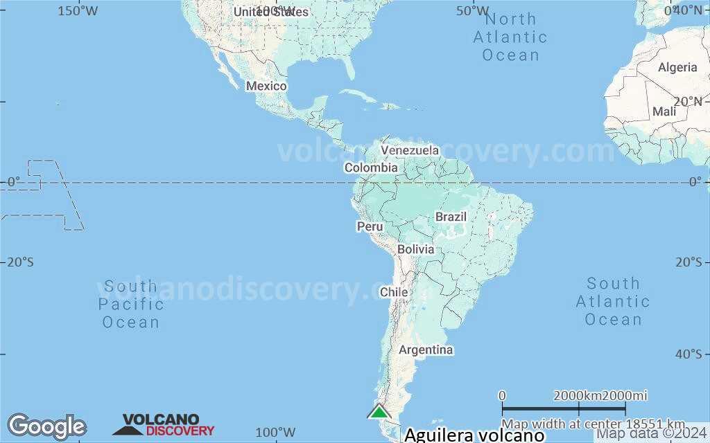 Terrain-type map of Aguilera volcano (world scale)
